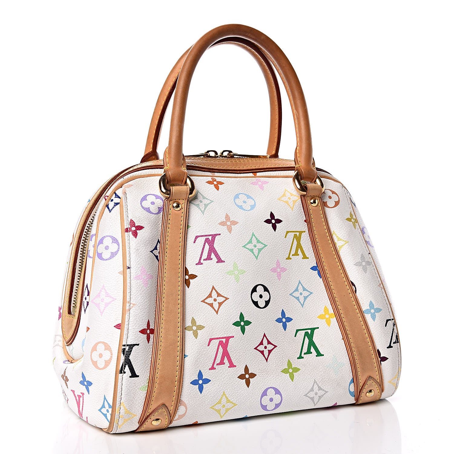 Louis Vuitton Monogram Multicolor Priscilla White 3 of 15