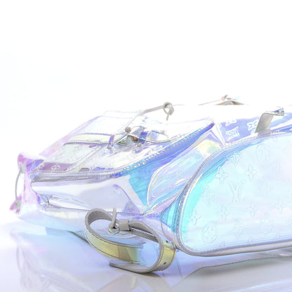 Louis Vuitton PVC Monogram Christopher Backpack GM Iridescent Prism 6 of 8