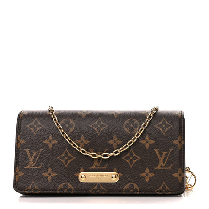 Louis Vuitton Monogram Lily Wallet On Chain 1 of 10