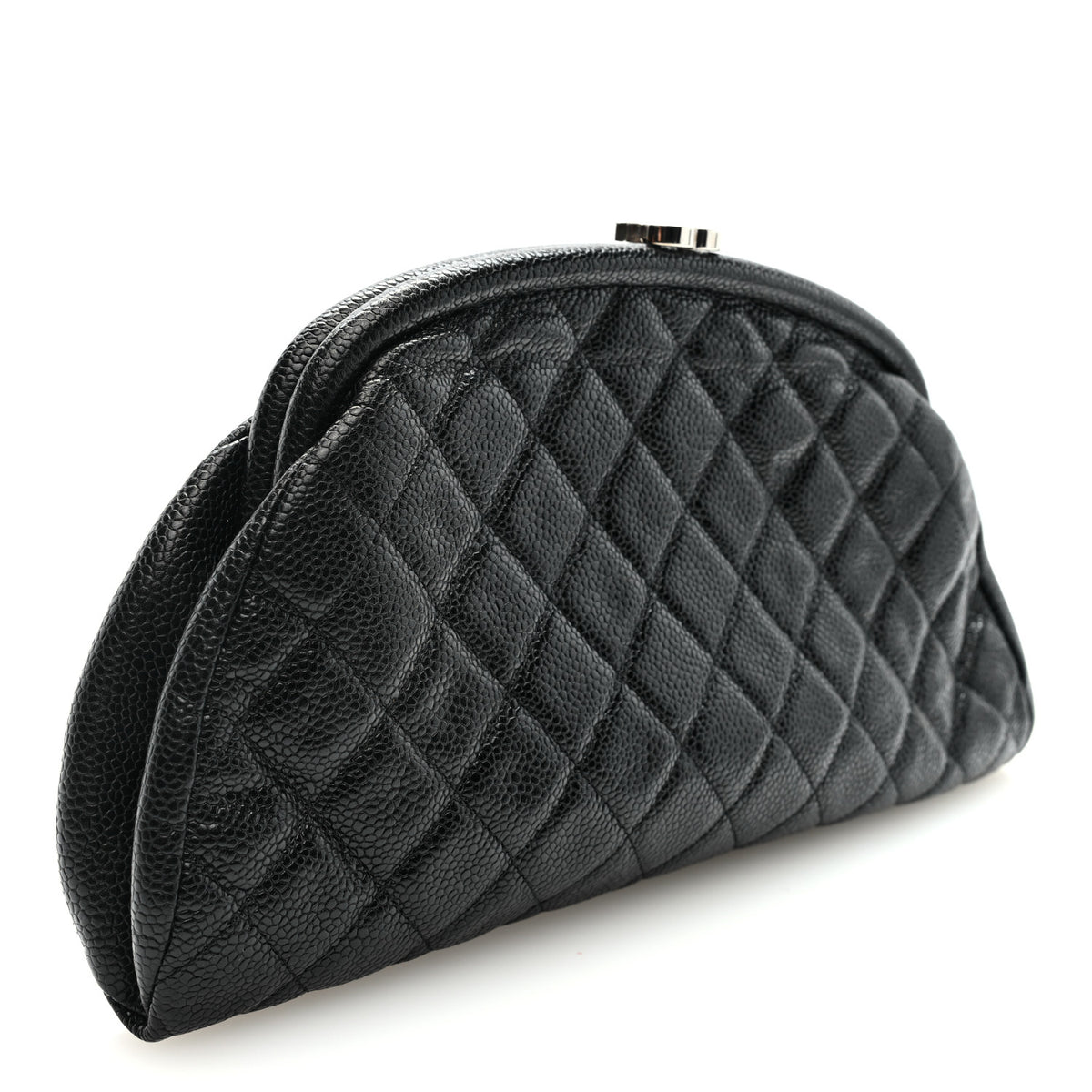 Chanel Caviar Quilted Timeless Clutch Black 3 of 8