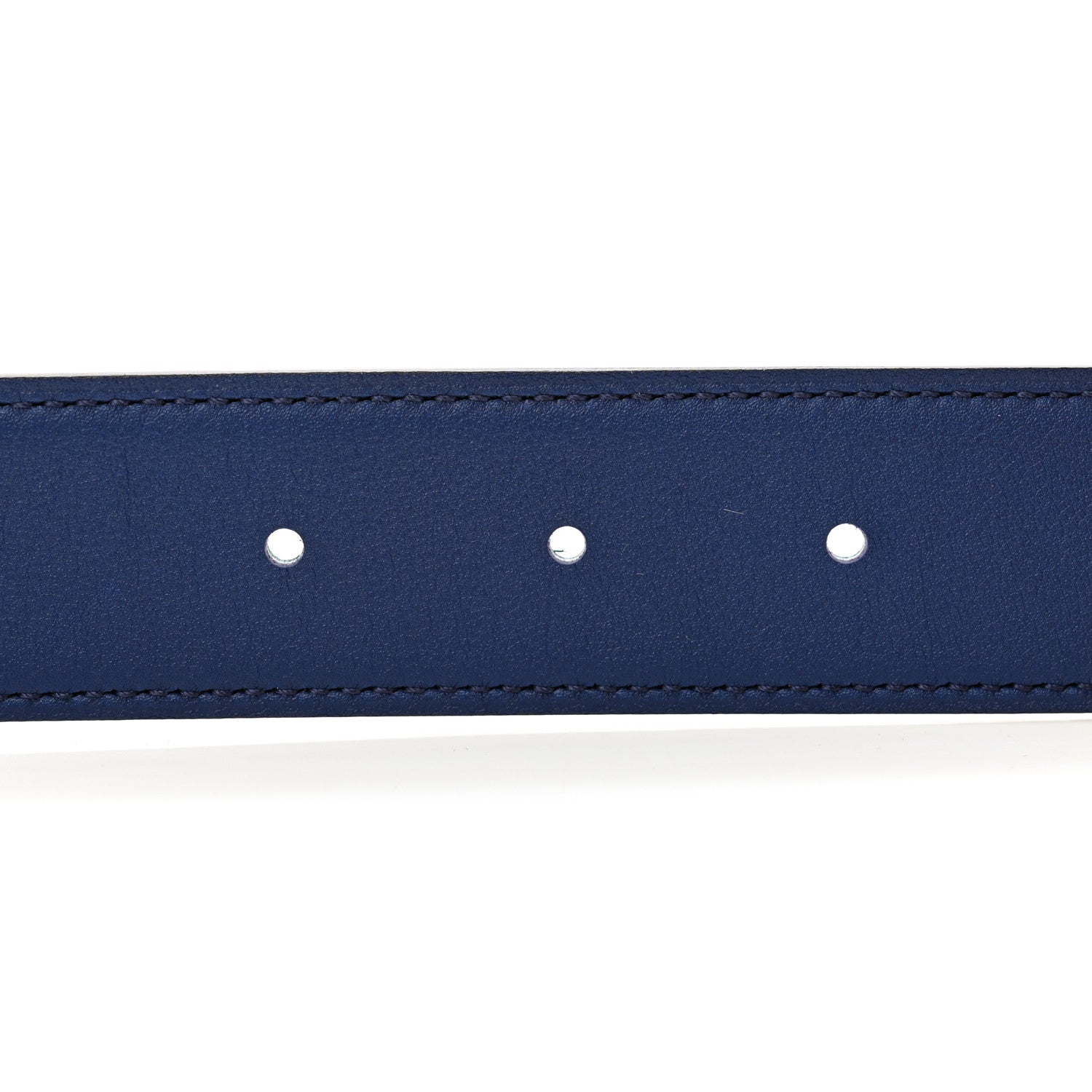 Hermes Swift Epsom 32mm Belt Strap 90 36 Colvert Bleu Saphir 4 of 6