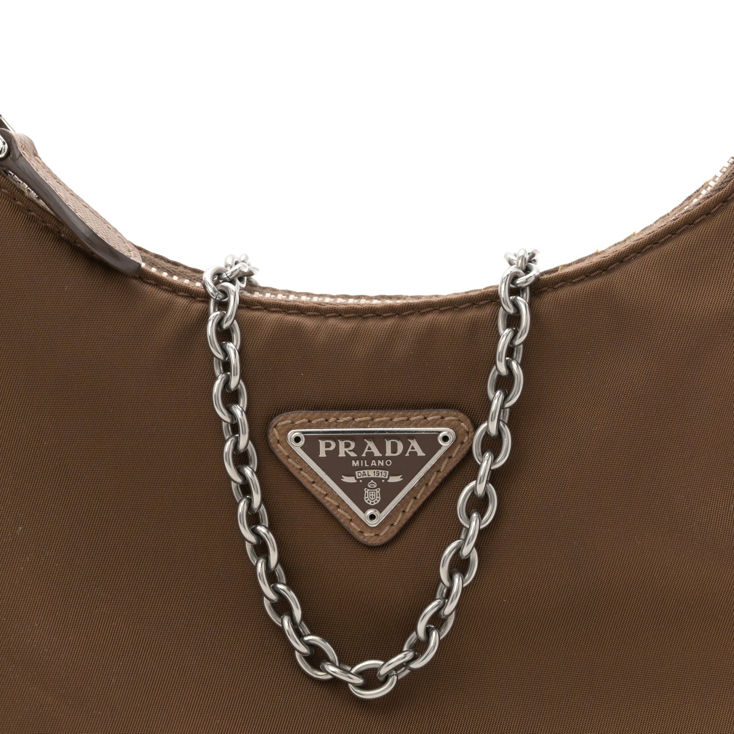Nylon Re-Edition 2005 Shoulder Bag Cacao