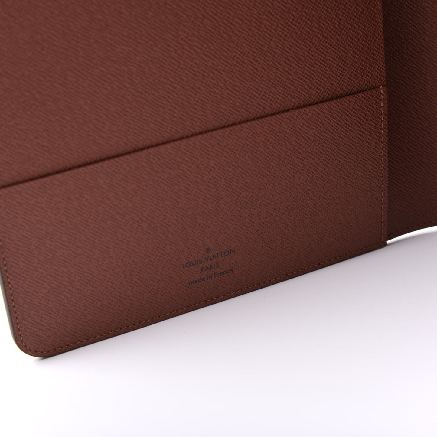 Monogram Desk Agenda Cover
