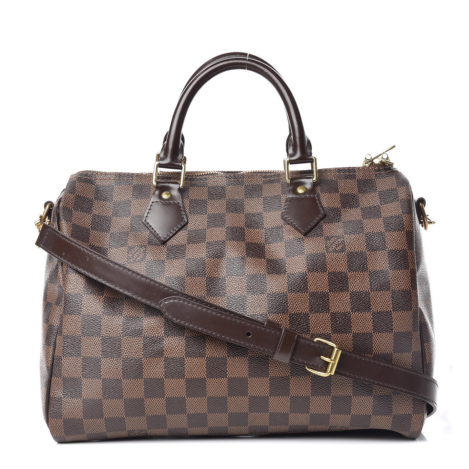 Louis Vuitton Damier Ebene Speedy Bandouliere 30 1 of 12