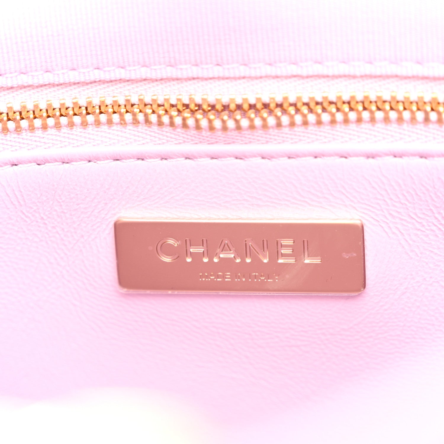 Chanel Shiny Lambskin Quilted 31 Shopping Bag Light Purple 6 of 11