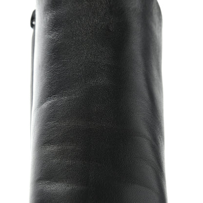 Saint Laurent Calfskin Opyum Ankle Boots 38 Black 10 of 13