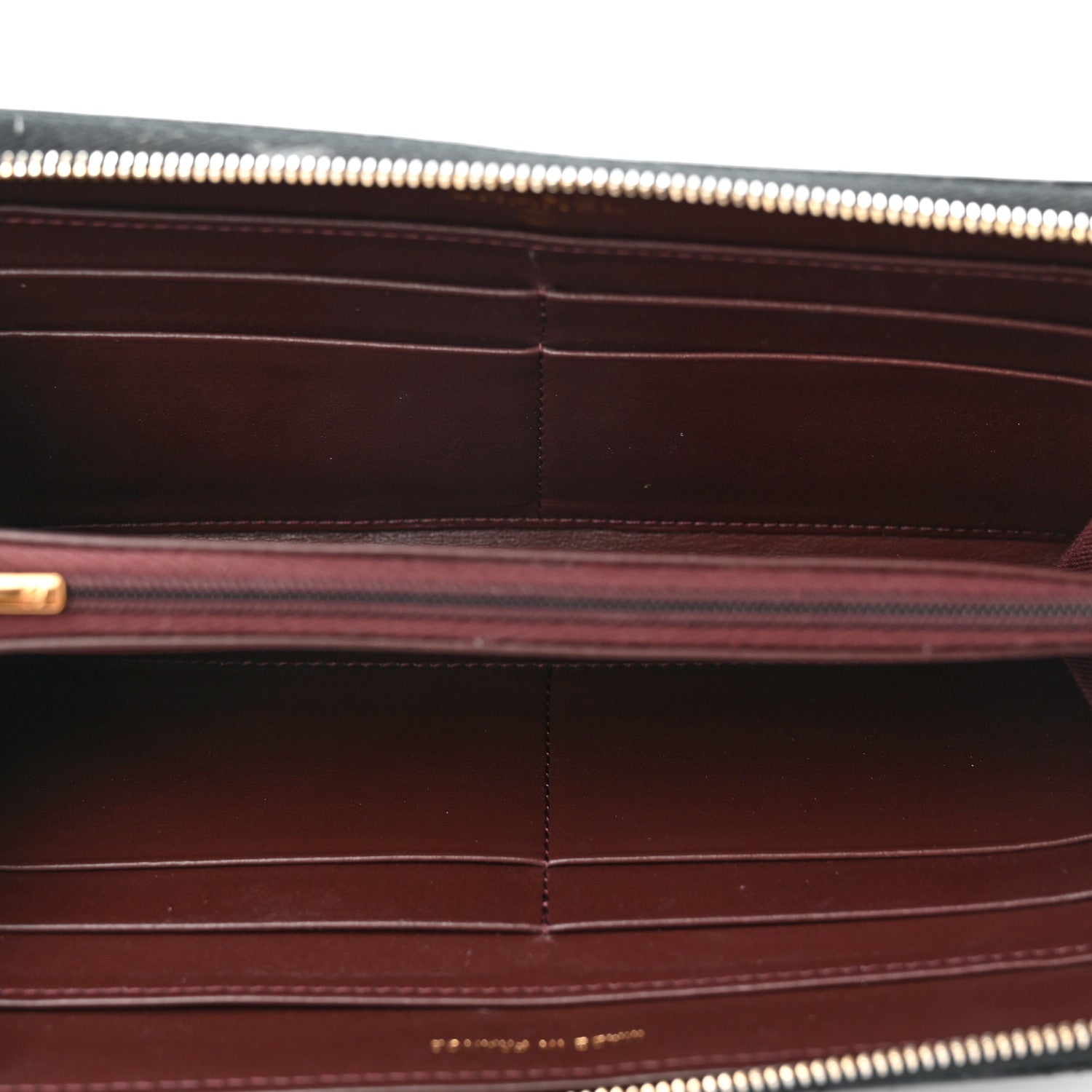 Chanel Caviar Quilted Large Gusset Zip Around Wallet Black 5 of 9