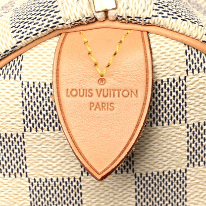 Louis Vuitton Damier Azur Speedy 35 6 of 8
