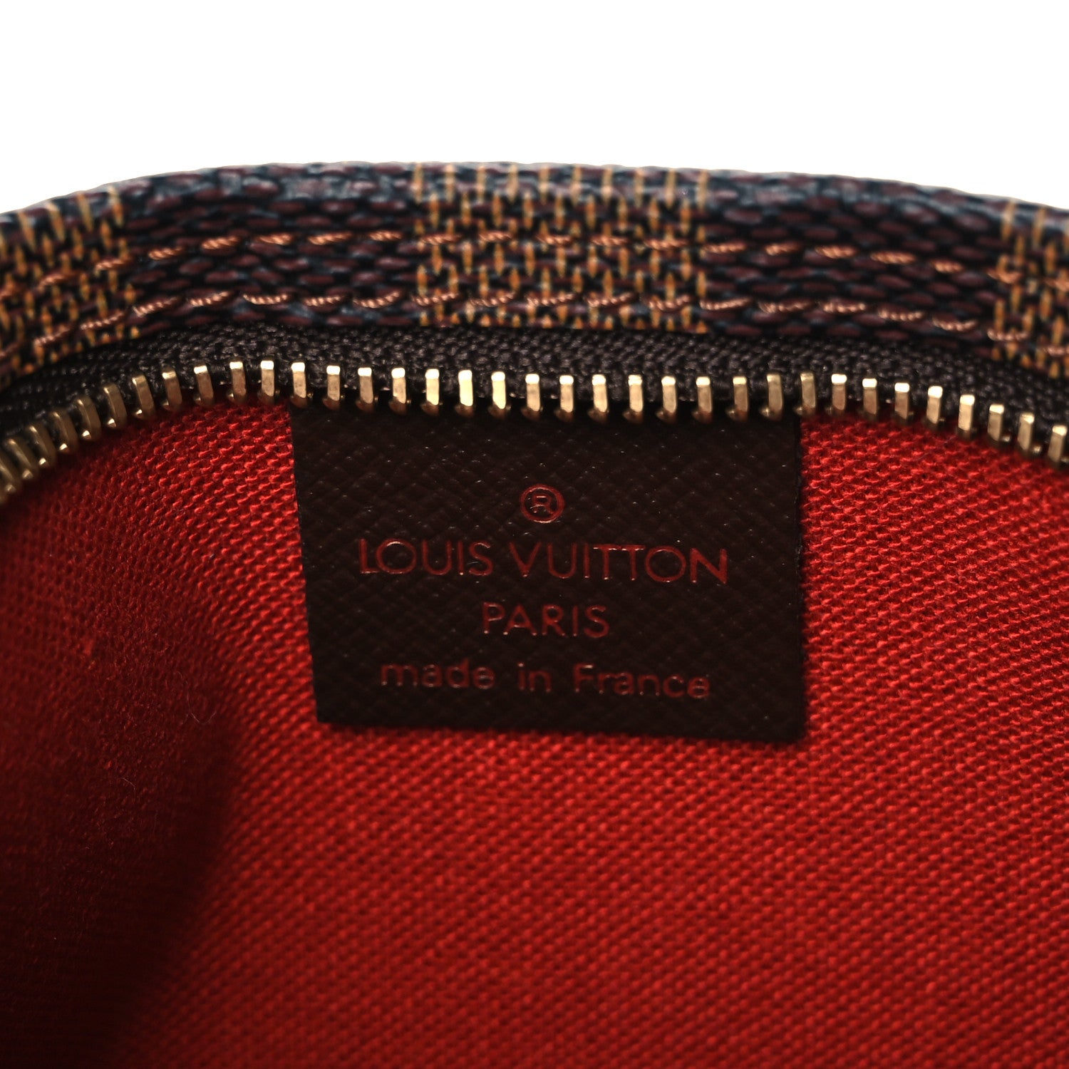 Louis Vuitton Damier Ebene Trousse Make Up Bag Pochette 7 of 11