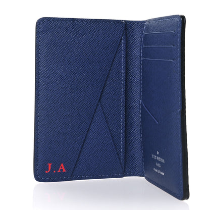 Louis Vuitton Taigarama Pocket Organizer NM Cobalt 5 of 9