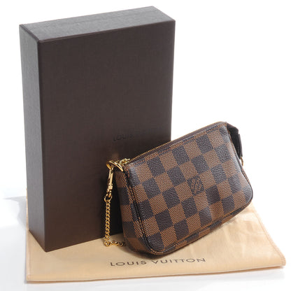 Louis Vuitton Damier Ebene Mini Pochette 5 of 9