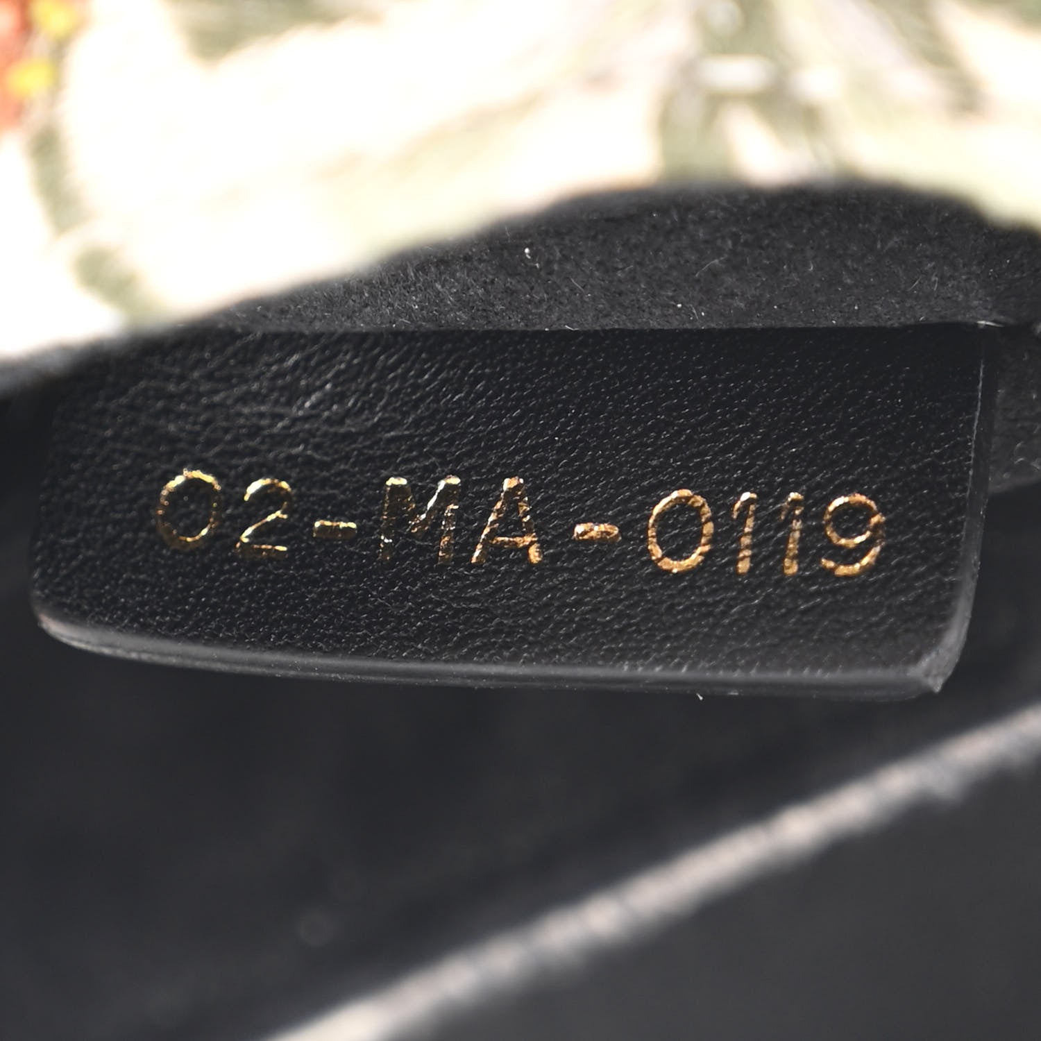 Christian Dior Canvas Embroidered Kaleidiorscopic Mini Saddle Bag Multicolor 7 of 10