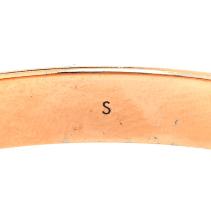 Louis Vuitton Brass Monogram Nanogram Cuff S Gold 7 of 7