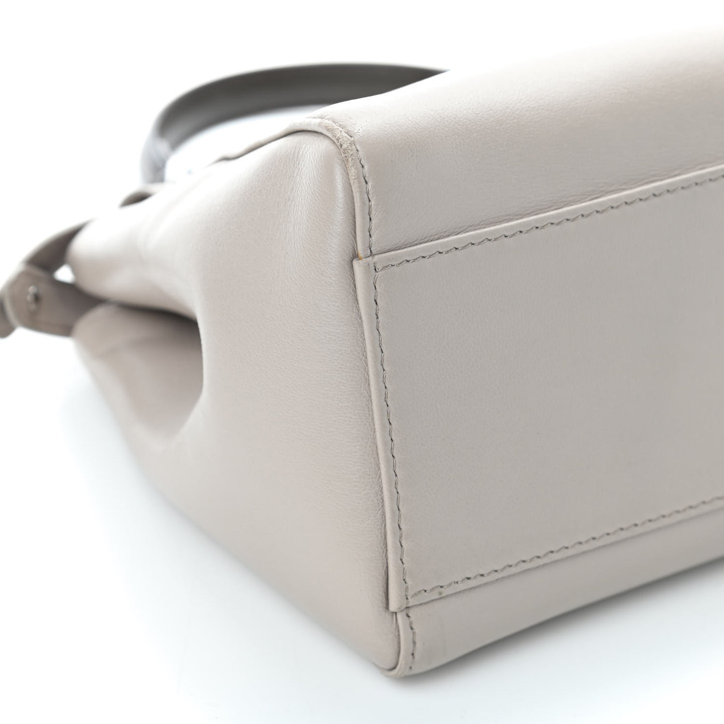Nappa Colorblock Mini Peekaboo Iconic Satchel Grigio Polvere Carbone Bloody Mary