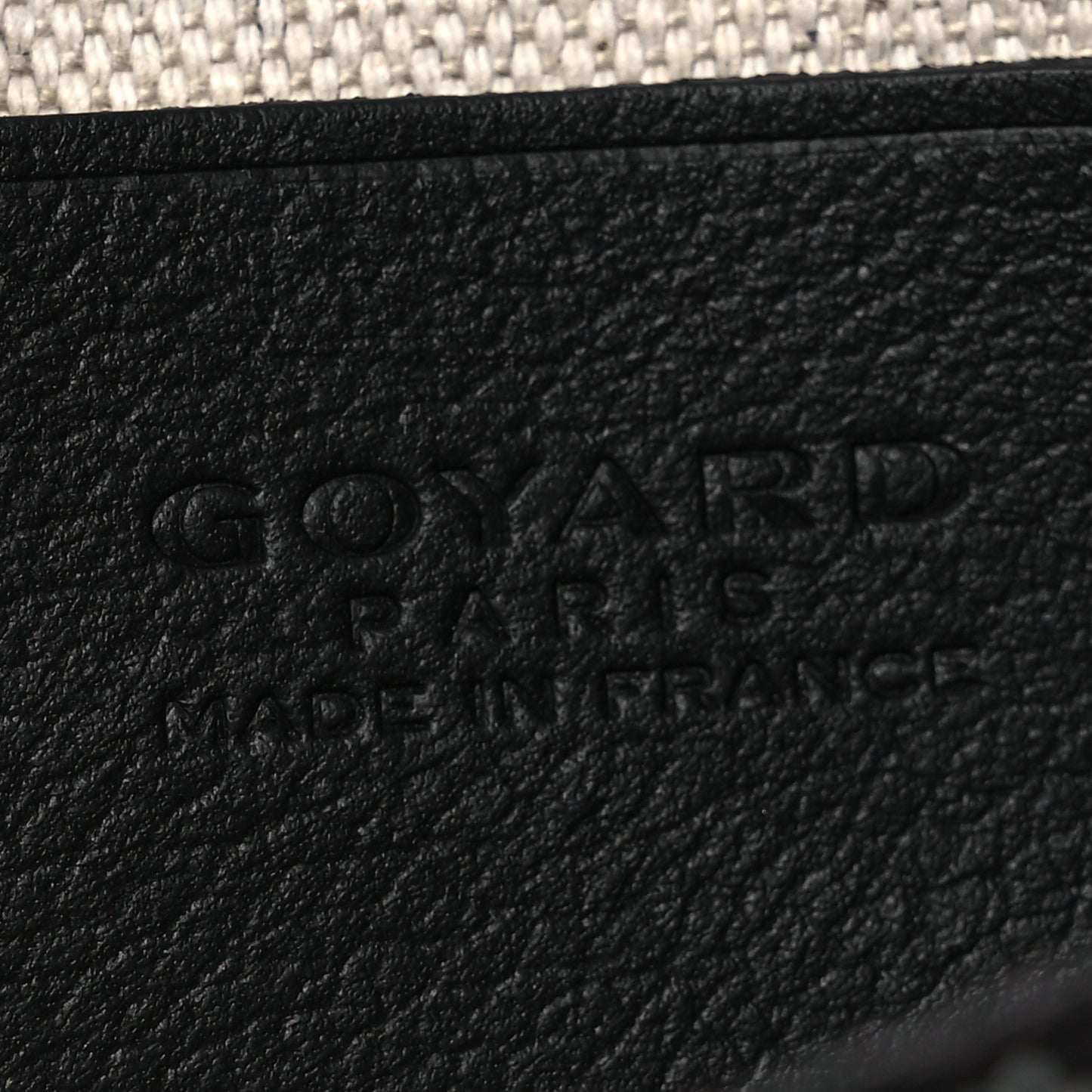 Goyardine Plumet Wallet Clutch Black