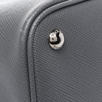 Prada Saffiano Cuir Small Double Bag Marmo 13 of 18