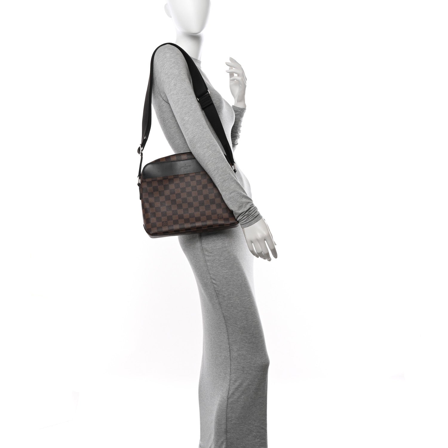 Louis Vuitton Damier Ebene Jake PM Messenger 2 of 10