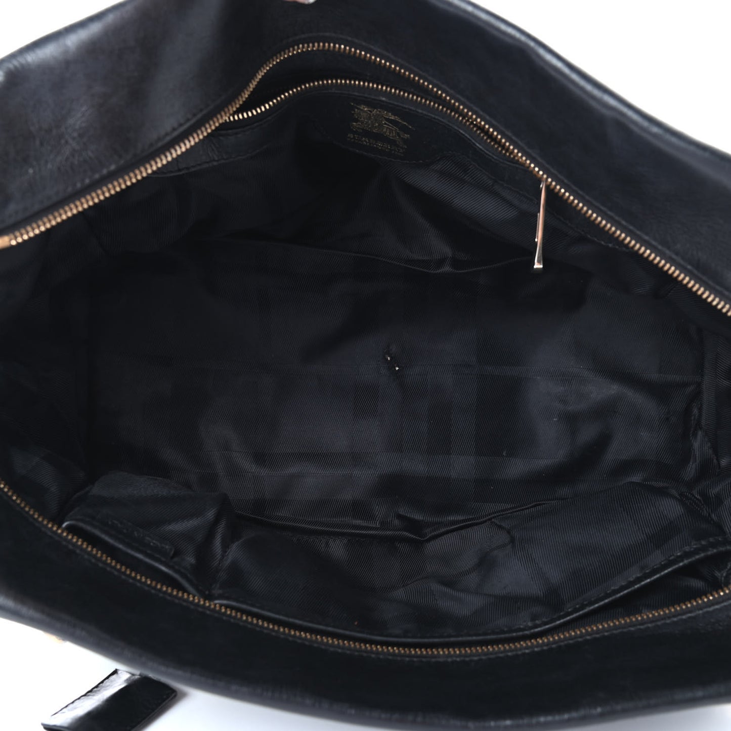 Calfskin Quilted Manor Tote Black
