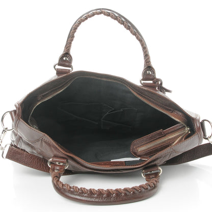 Balenciaga Agneau Giant 12 Silver Hardware City Cigare Fonce 5 of 7