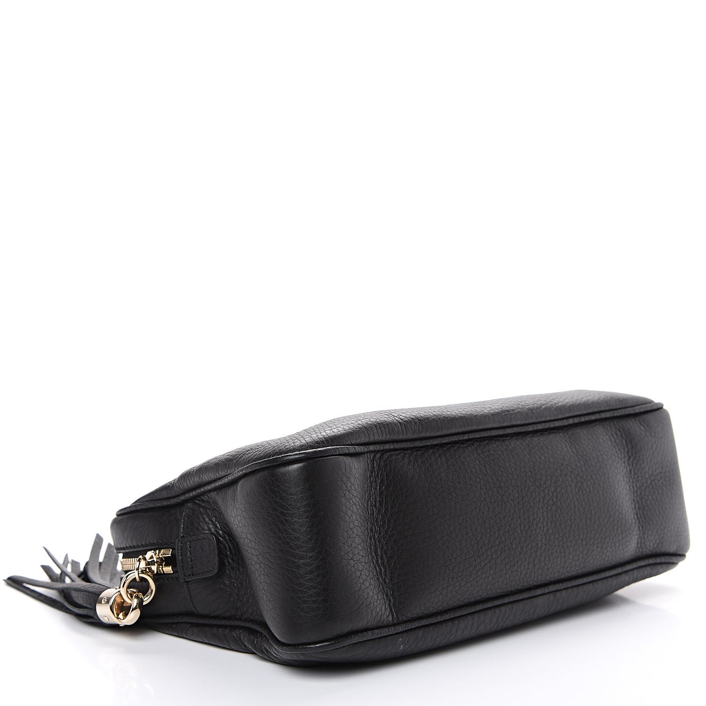 Pebbled Calfskin Small Soho Bowler Black