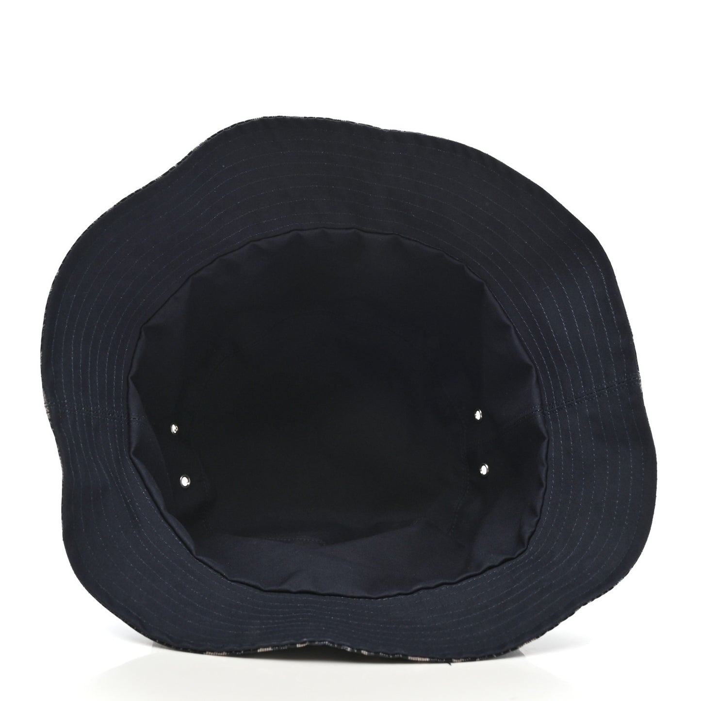 Oblique Reversible Teddy-D Brim Bucket Hat 57 Blue