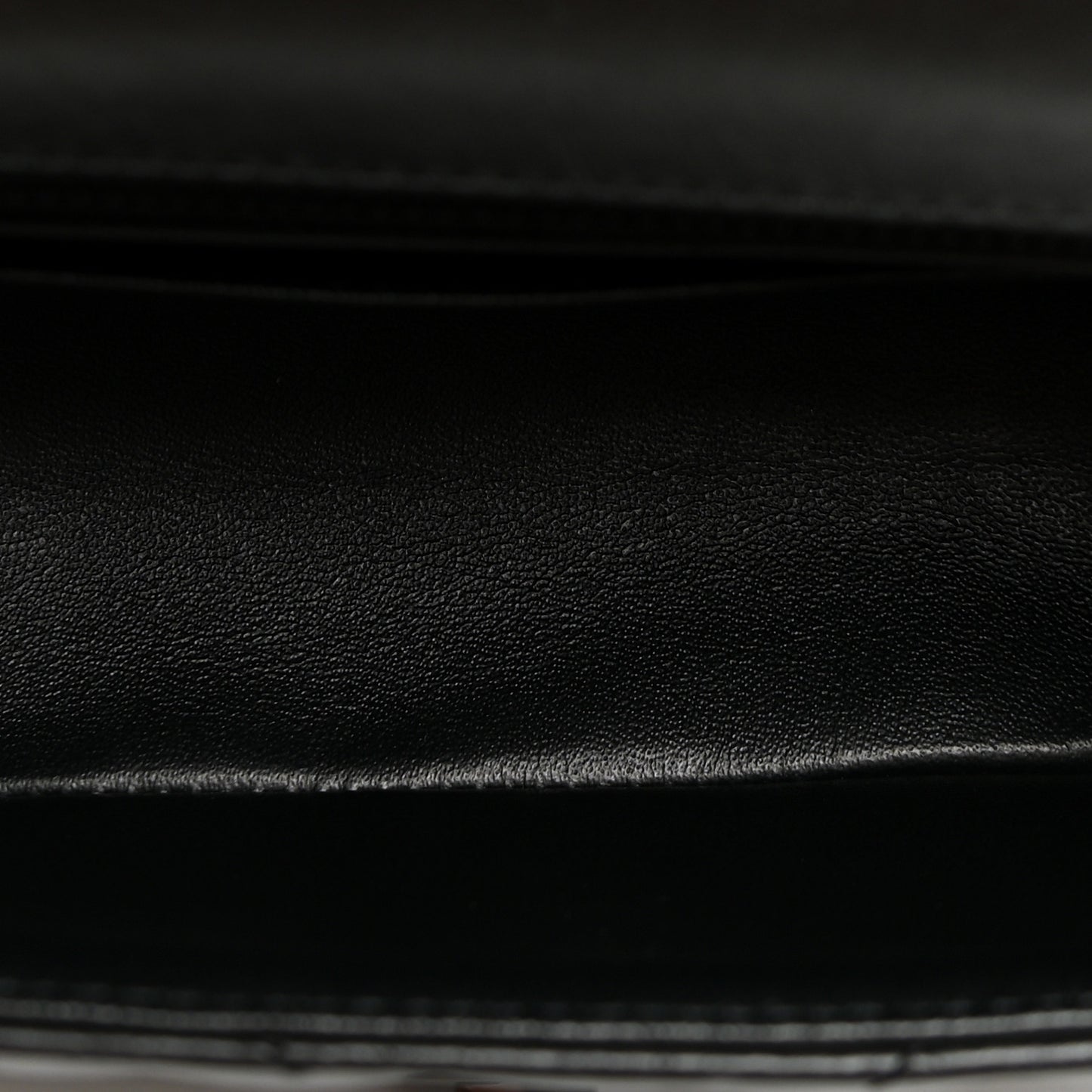 Aged Calfskin Chevron Quilted 2.55 Reissue Mini Flap So Black