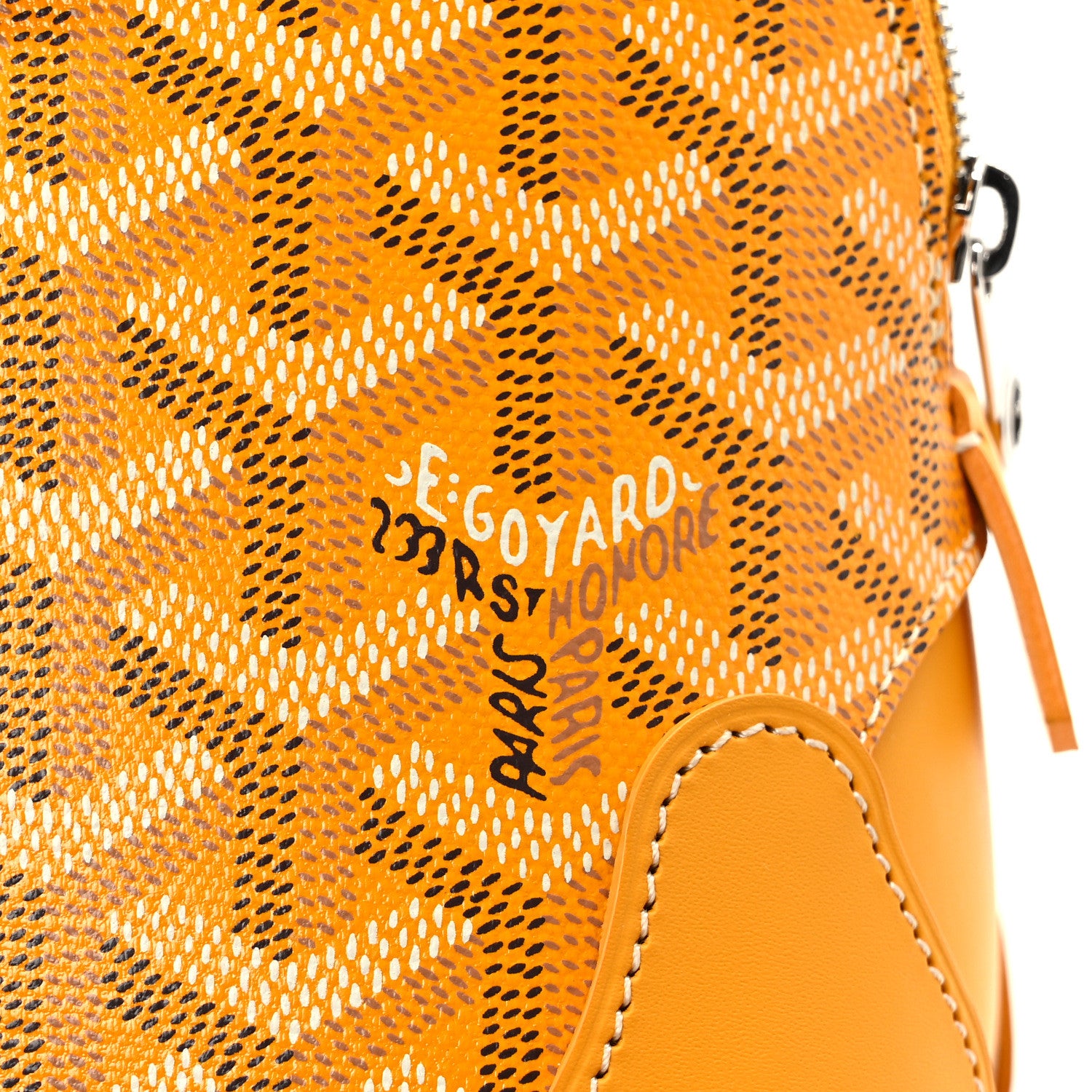 Goyard Goyardine Mini Vendome Yellow 7 of 11