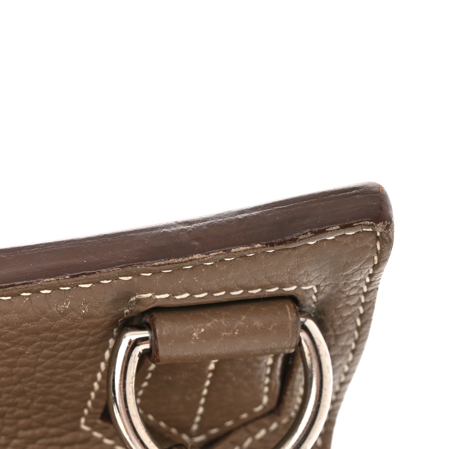 Hermes Taurillon Clemence Jypsiere 37 Etoupe 20 of 21