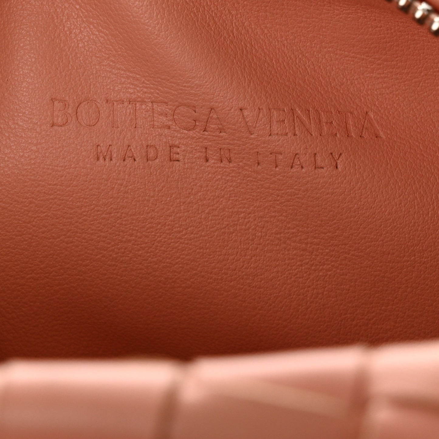 Nappa Intrecciato Mini Jodie Peachy