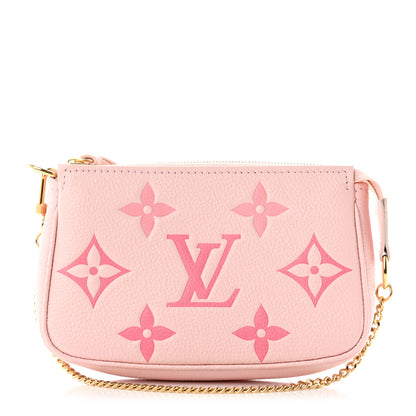 Louis Vuitton Empreinte Monogram Giant By The Pool Mini Pochette Accessories Bouton De Rose 1 of 7