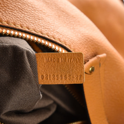 Chloe Calfskin Large Marcie Satchel Brown Sugar 7 of 11