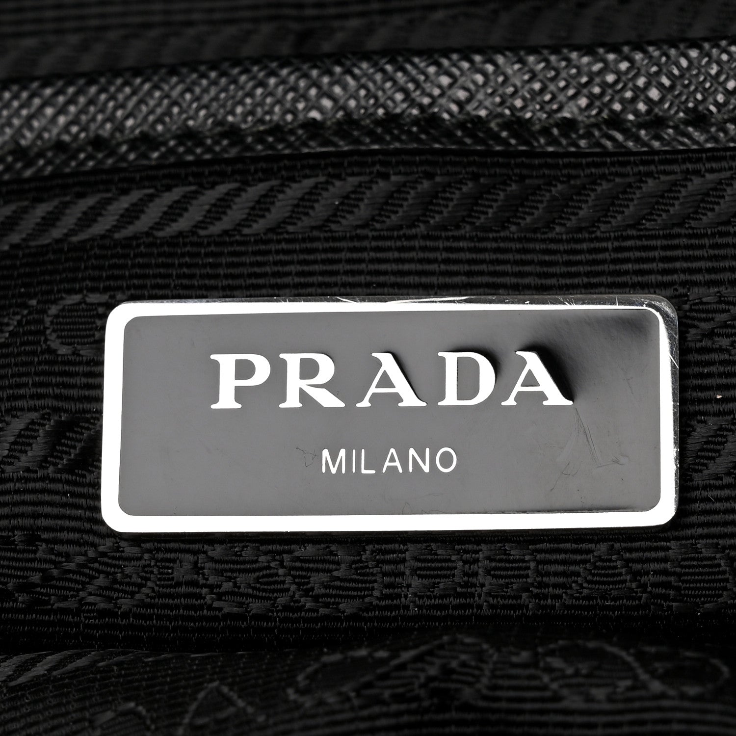 Prada Re-Nylon Vela Saffiano Small Backpack Black 5 of 9