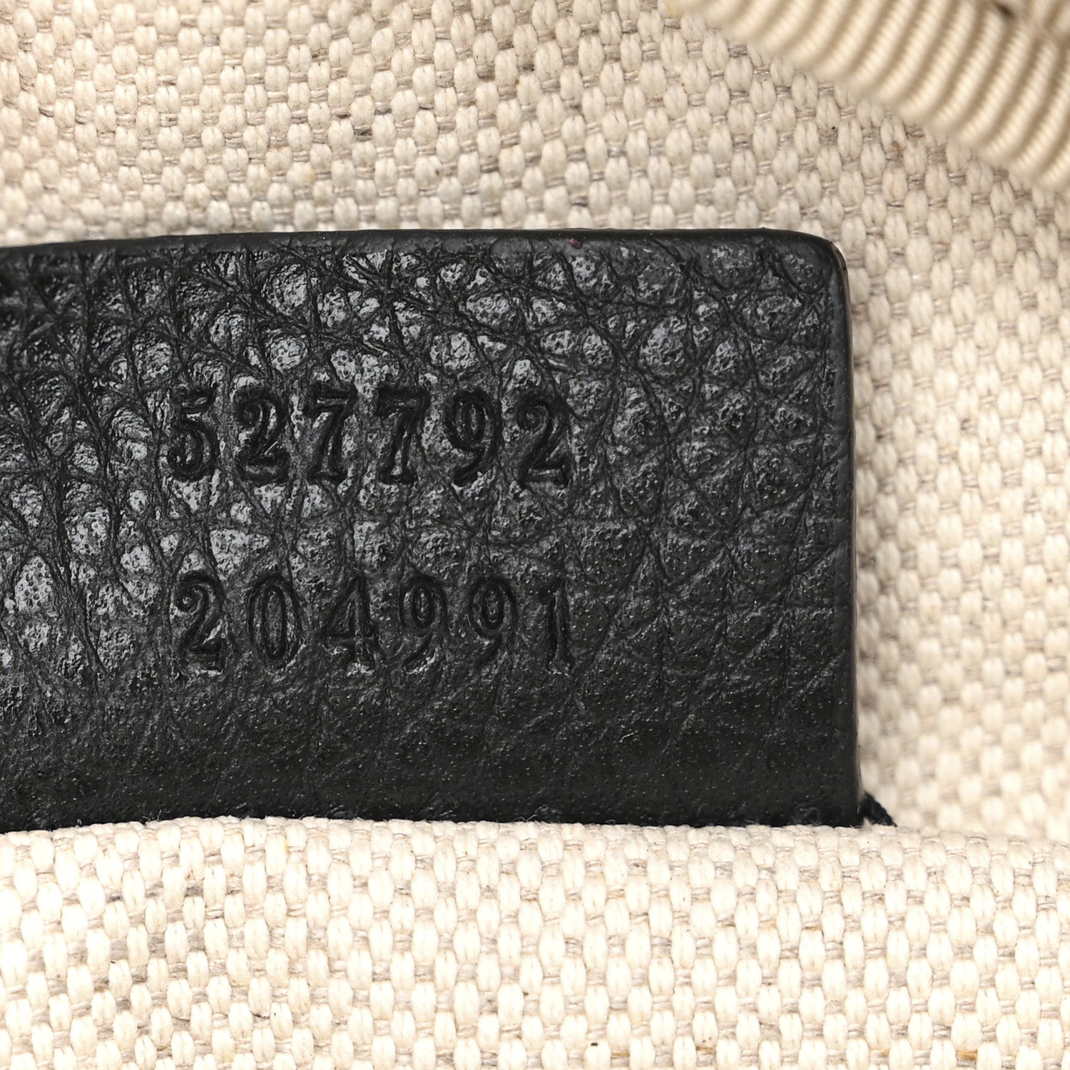 Gucci Grained Calfskin Small Logo Belt Bag Black 7 of 12