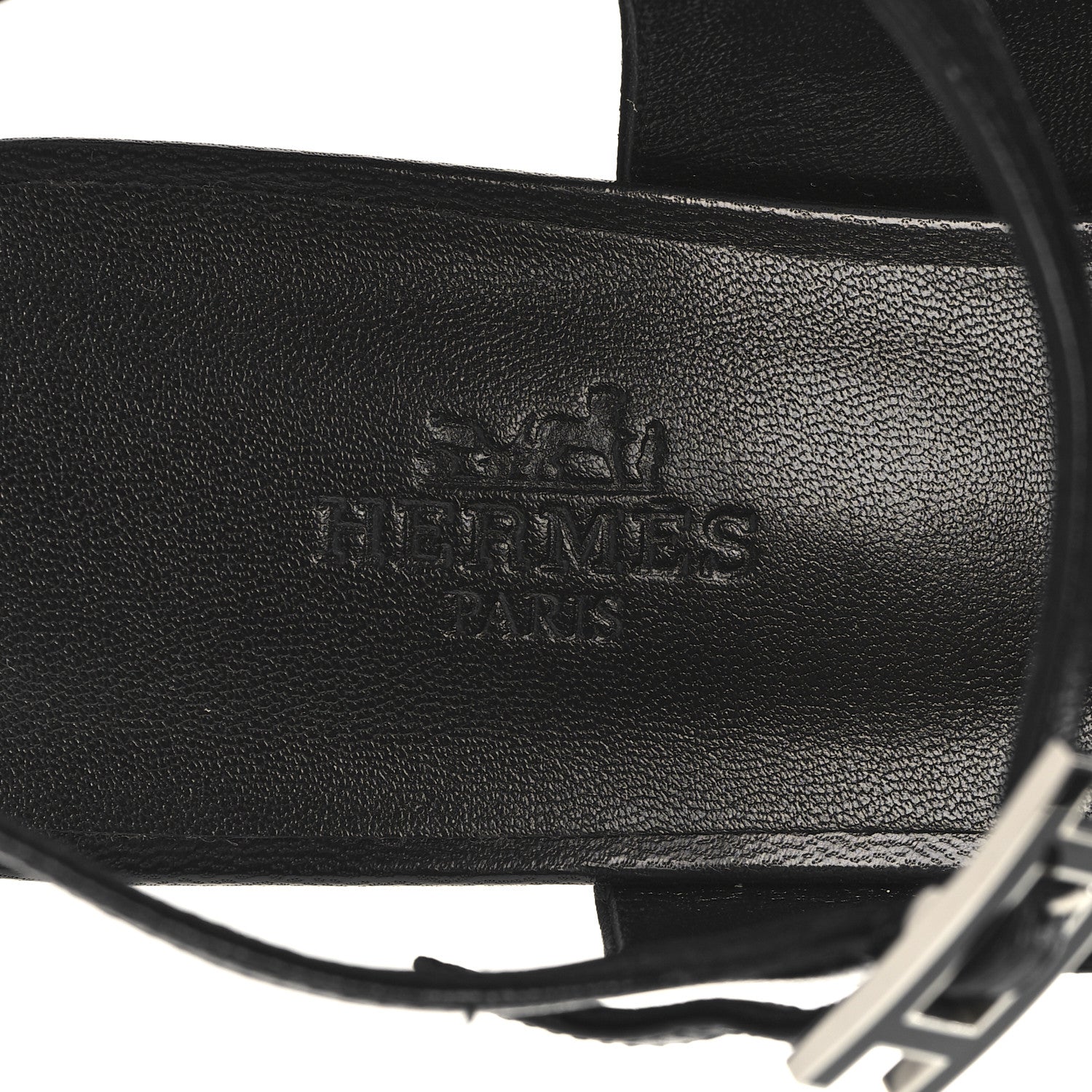 Hermes Goatskin Jackie 50 Pumps 37 Black 9 of 10