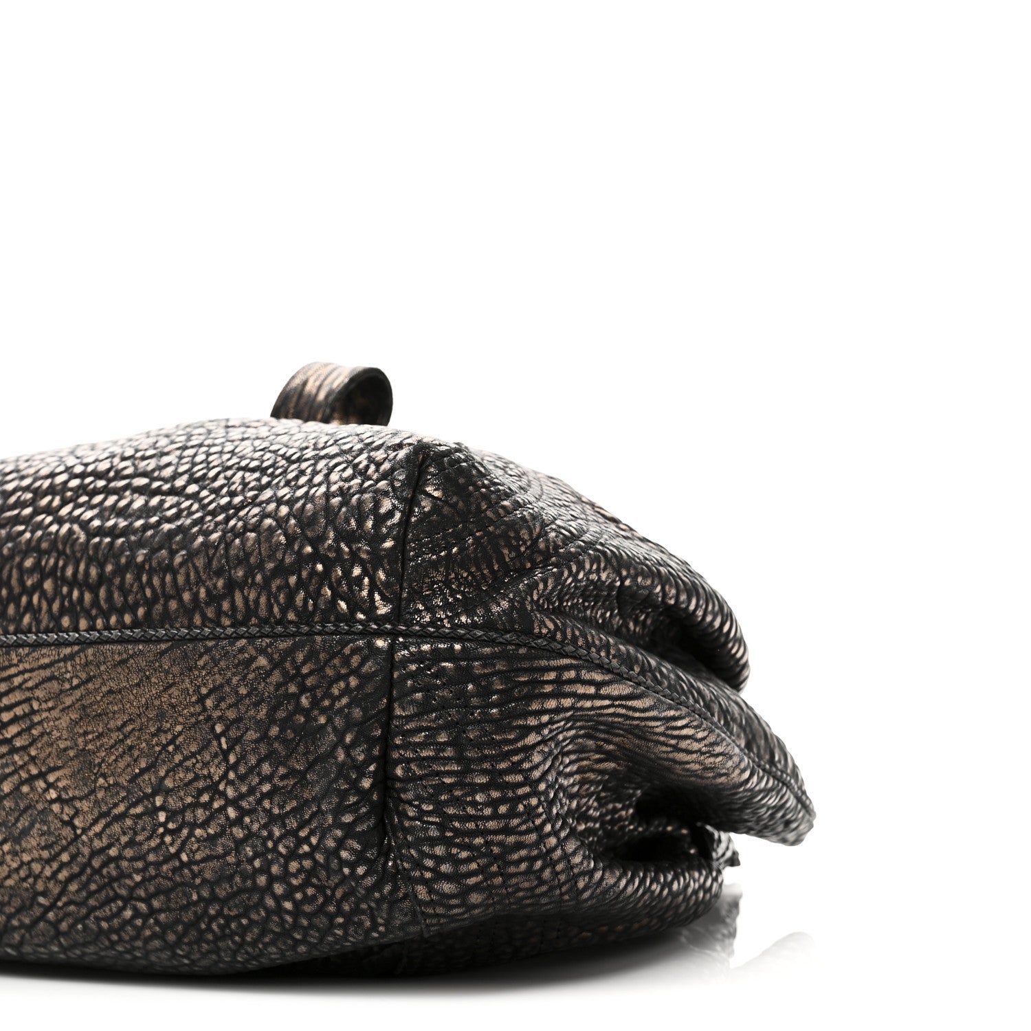 Fendi Metallic Nappa Nuvolata Bimetal Spy Bronze Black 8 of 8