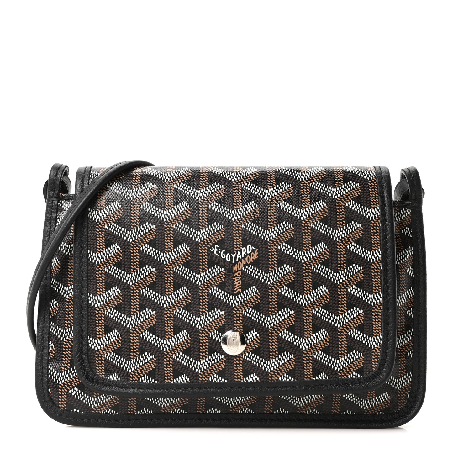 Goyardine Plumet Wallet Clutch Black