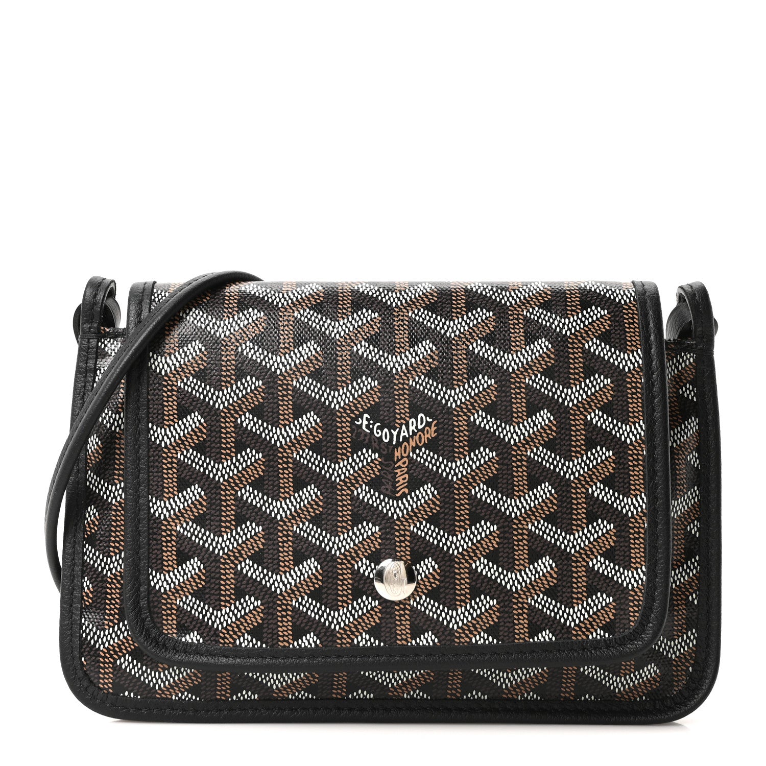 Goyard Goyardine Plumet Wallet Clutch Black 1 of 9