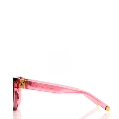 Louis Vuitton Acetate My Monogram Square Sunglasses Z2412U Pink 3 of 7