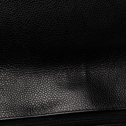 Chanel Caviar Quilted Jumbo Single Flap Black 5 of 5