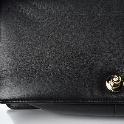 Chanel Lambskin Quilted Medium Boy Flap Black 11 of 13