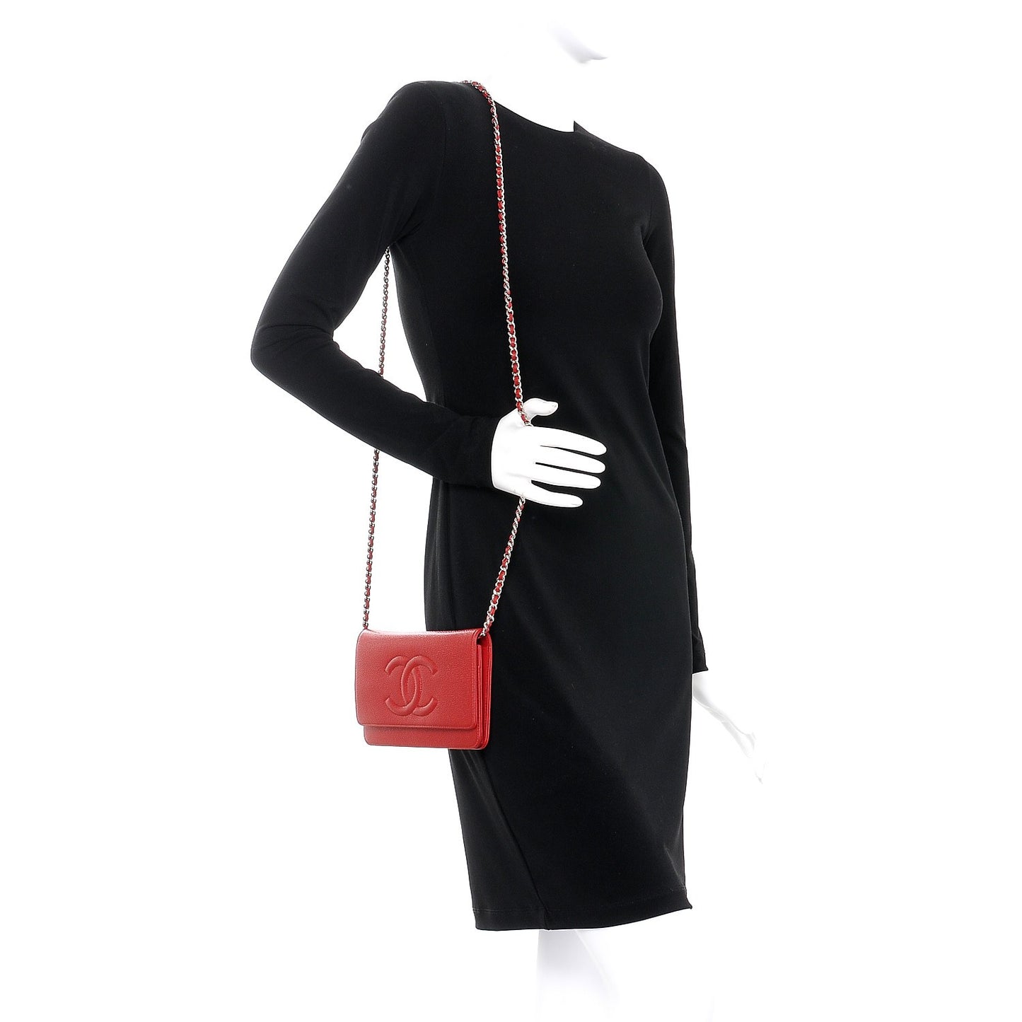 Caviar Timeless CC Wallet On Chain WOC Red