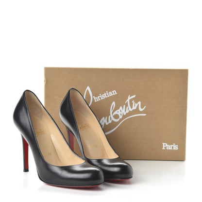 Christian Louboutin Kid Simple 100 Pumps 36 Black 8 of 9