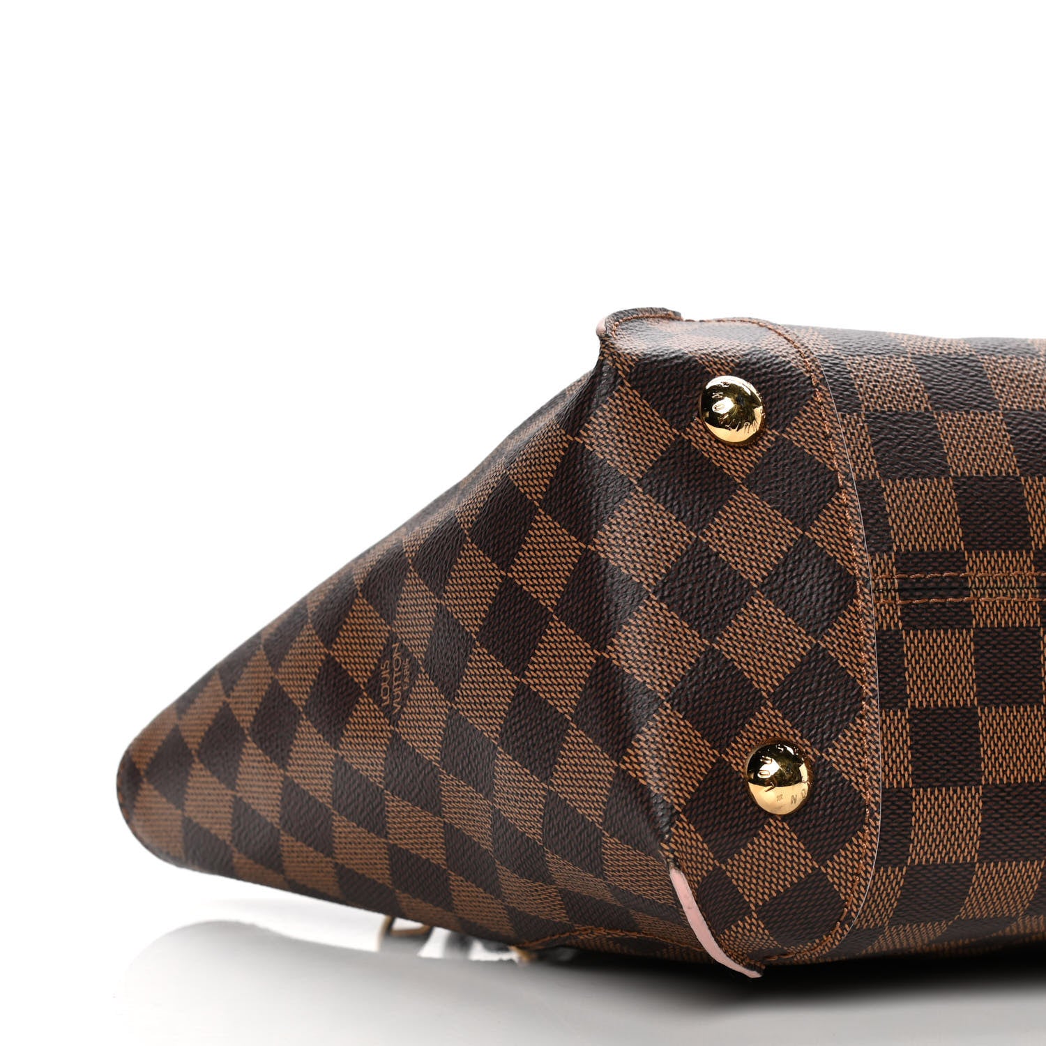 Louis Vuitton Damier Ebene Caissa Tote PM Rose Ballerine 6 of 7