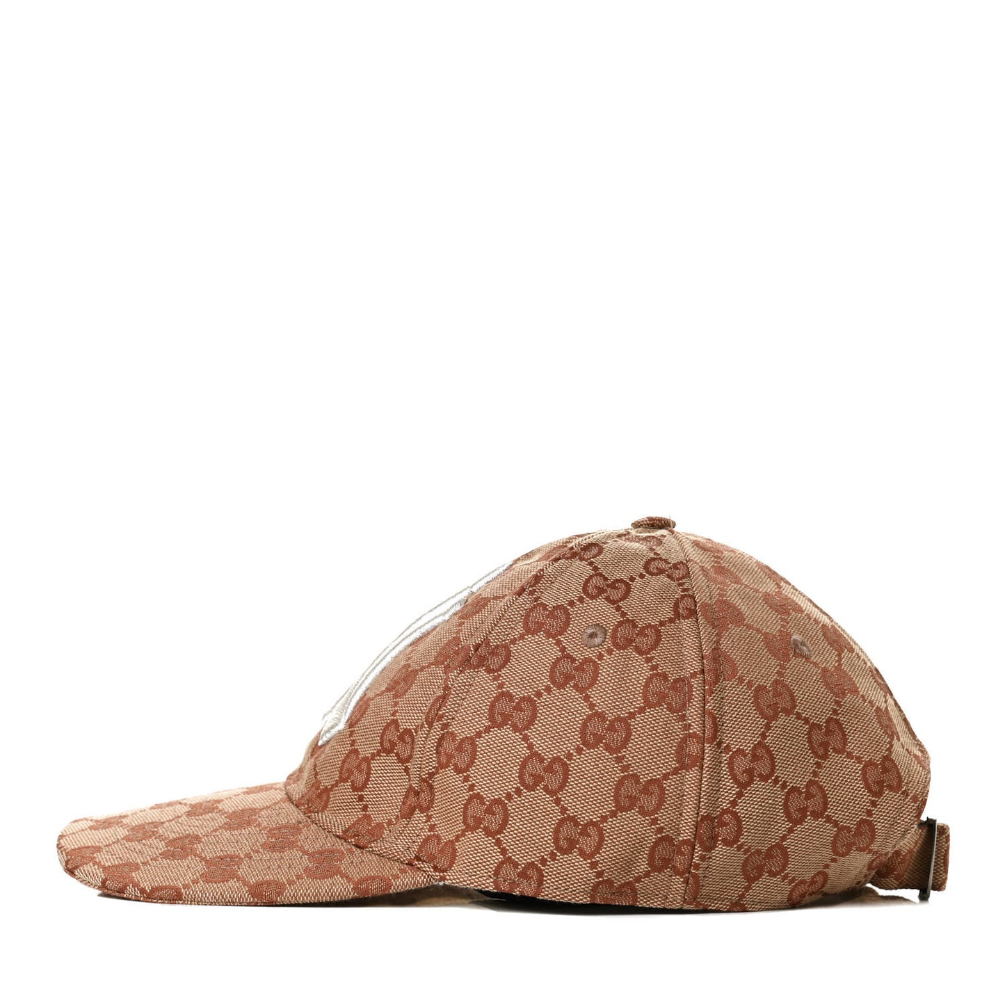 X MLB Monogram NY Yankees Baseball Hat 57-61 Beige Ruggine