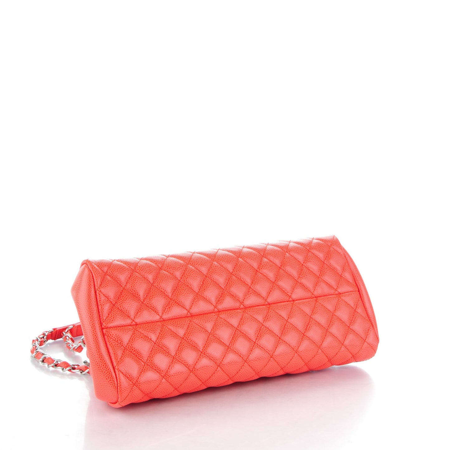 Caviar Quilted Medium Just Mademoiselle Coral