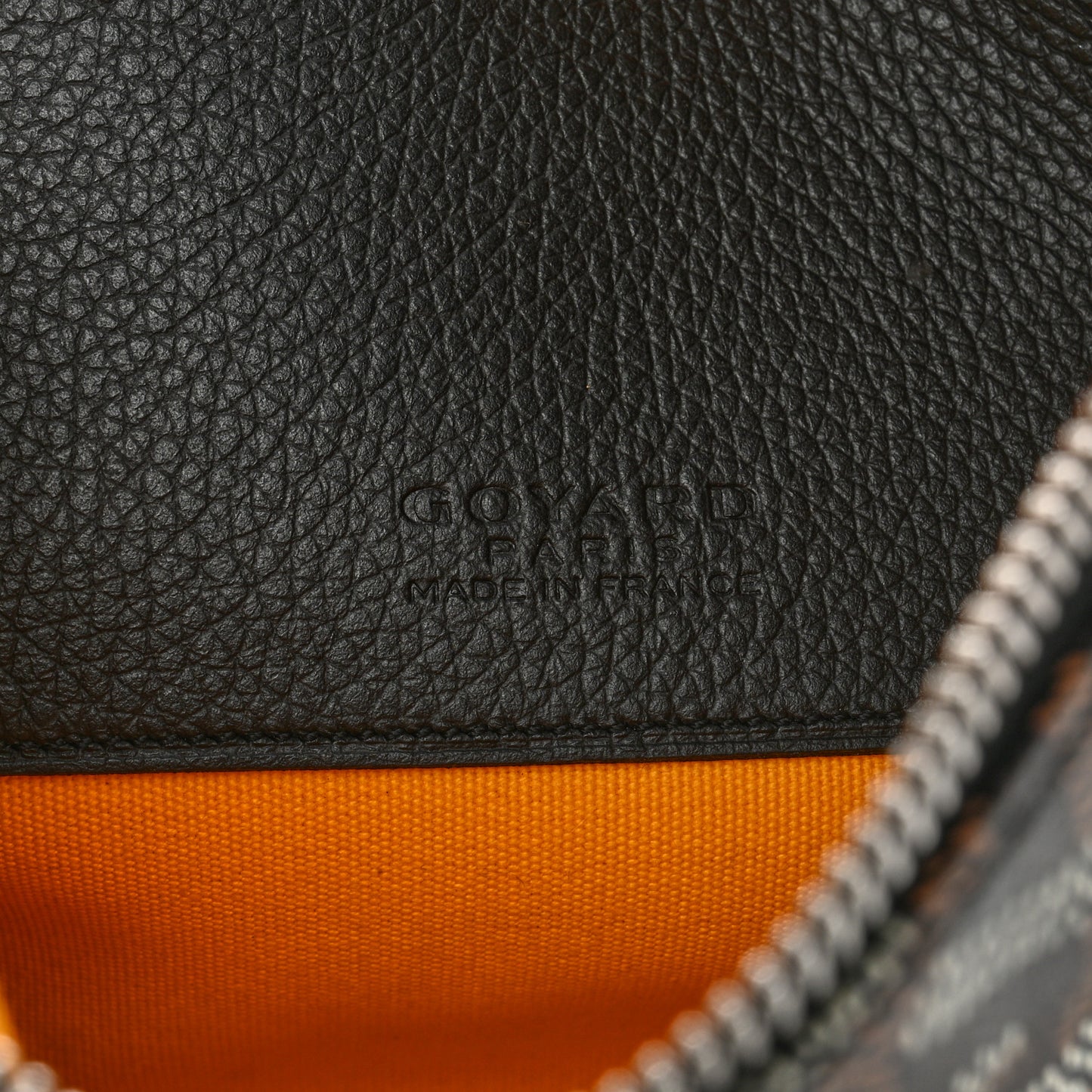 Goyardine Senat Pochette PM Black Gold