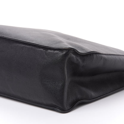 Chanel Lambskin CC Tote Black 9 of 14