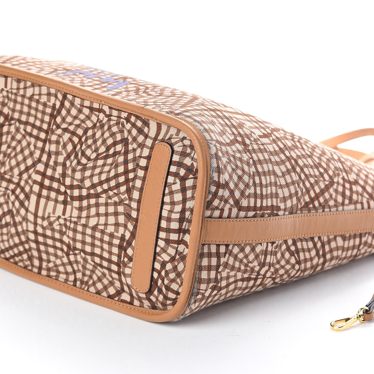 Visetos Medium Liz Reversible Shopper Tote Cognac