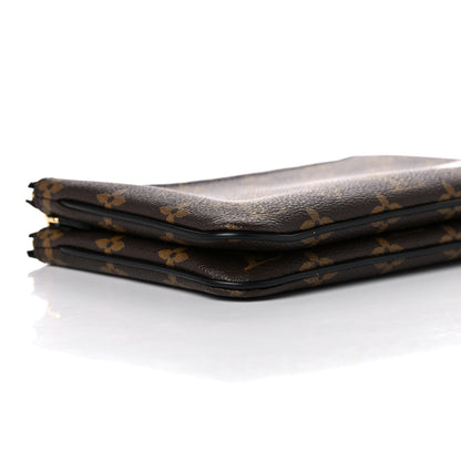 Louis Vuitton Monogram World Tour Double Zip Pochette 7 of 11