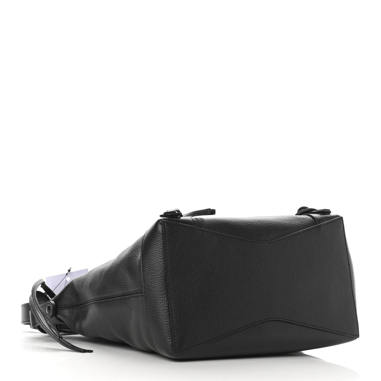 Grained Calfskin Black Hardware Small Neo Classic Hobo Black